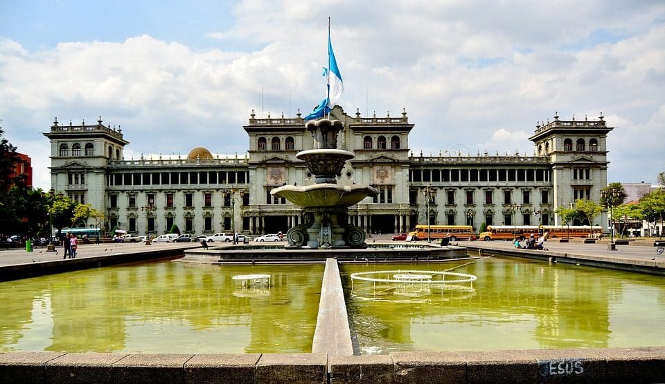 Plaza de la constitución de la Ciudad de Guatemala