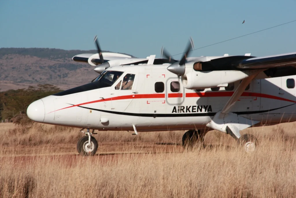 Avioneta de la flota AIR KENYA
