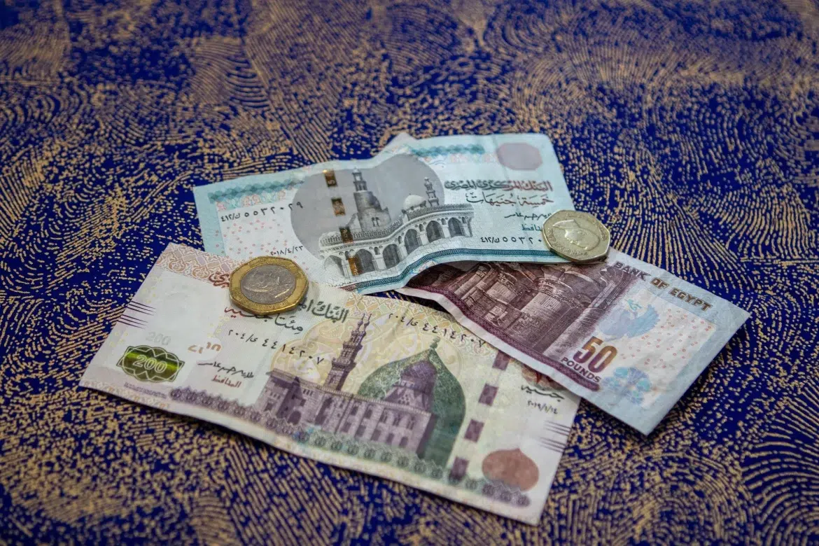 La moneda oficial de Egipto es la libra egipcia
